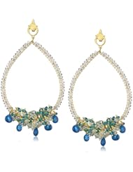 Azaara "Romantic" Vomano Drop Earrings