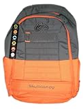 Skullcandy Ink'd Multiple Compartment Downshift Backpack Orange and Gray 0267