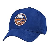 NHL New York Islanders Basics Structured Adjustable Cap, One Size, Royal
