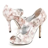 CutesyGirl Jean01a Pumps 6 Pink