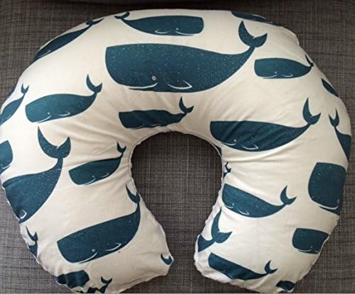 Dwler Blue Whale Nursing Pillow Cover