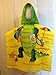 Kreative Kids Alligator 100% Cotton Poncho Style Hooded Bath & Beach Towel with Colorful Double Sized Design