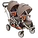 Contours Options Tandem II Stroller, Tangerine
