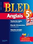 Cahier Bled - Anglais 5�me - 12-13 ans