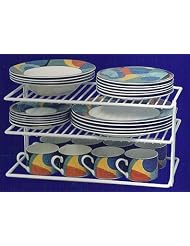 Buy 2 Shelf Cabinet Organizer (White) (8 1 2H x 17 1 4L x 8 1 2W)