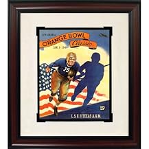 LSU vs. Texas A & M 1944 Orange Bowl Framed Art
