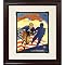 LSU vs. Texas A & M 1944 Orange Bowl Framed Art