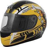 51Q%2BxJEki L. SL160  SparX Hornet S 07 Special Edition Sports Bike Racing Motorcycle Helmet   Size: Medium