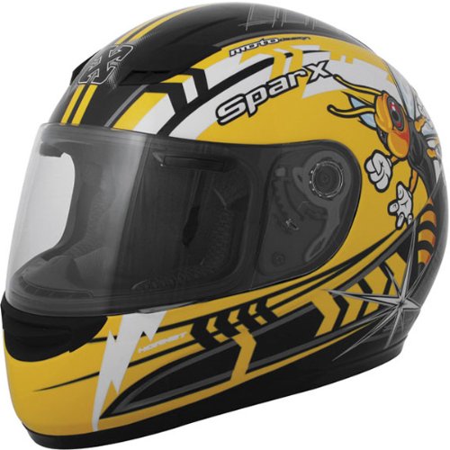 51Q%2BxJEki L SparX Hornet S 07 Special Edition Sports Bike Racing Motorcycle Helmet   Size: Medium