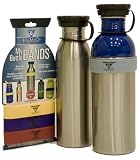 Seattle Sports H2Duo/Uno Stainless Steel Bottle (1000/800ml, Pack of 2) Reviews Stainless Steel Sports Water Bottle