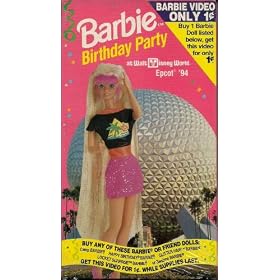 Barbie Birthday Party at Walt Disney World Epcot '94