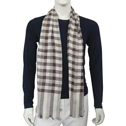 Pashmina Scarf Cashmere for Men, Crafted in India