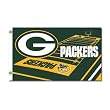 Green Bay Packers NFL Field Design 3'x5' Banner Flag