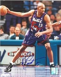 Vince Carter Toronto Raptors Autographed / Signed 8x10 Photo