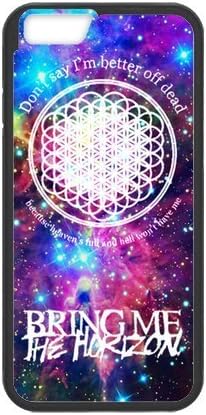 iPhone 6 Case - Fashion Style New Bring Me The Horizon BMTH Painted Pattern PC and TPU Soft Cover Case for iPhone 6 4.7",Protective Cover Case for iPhone 6 4.7"(Black/white)