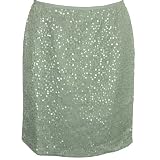 Sutton Studio Allover Sequin Skirt