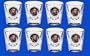 Set Of 8 Barack Obama Commemorative Shot Glasses - Comes In Gift Boxes - In Stock, Ships Right Away