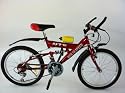 20' Kinderfahrrad Mountainbike MTB in rot