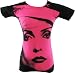 Blondie Big Face Black/Pink Women's T-Shirt