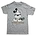 Mickey Mouse Boys 4-16 Now & Then 2-sided T Shirt (M 7/8, Grey)