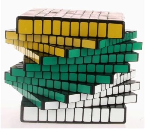 Magic Cube Puzzle 2x2x2 3x3x3 4x4x4 5x5x5 6x6x6 7x7x7x7 8x8x8 9x9x9 10x10x10 Black (10x10x10)