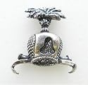 Falcon Hood Pin Badge