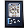 Tampa Bay Rays 2008 ALCS Mini Pennant 12x18 frame