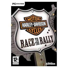 Motor cycles harley davidson race to the rally - PC - UK