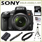 Sony Alpha DSLR-A560/L 14.2 Megapixels SLR Digital Camera with Sony Alpha 1 ....