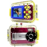 Aqua DC-1231 Red (with 4GB)12MP Max. Digital Still Camera with waterproof case (Electronics)
