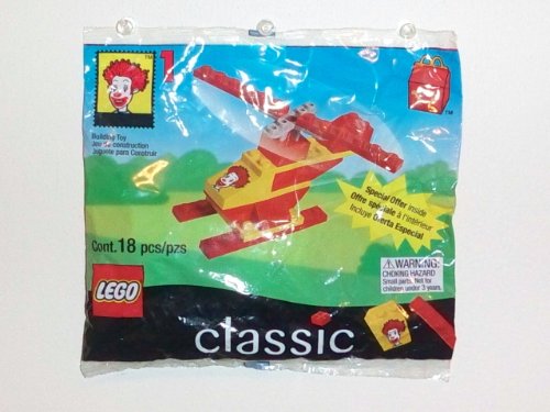 1999 McDonald's Happy Meal Toy- Lego Classic (2032) Ronald McDonald's Helicopter #1