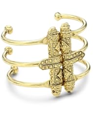 Nissa Jewelry Triple "Dagonet" Cuff Bracelet