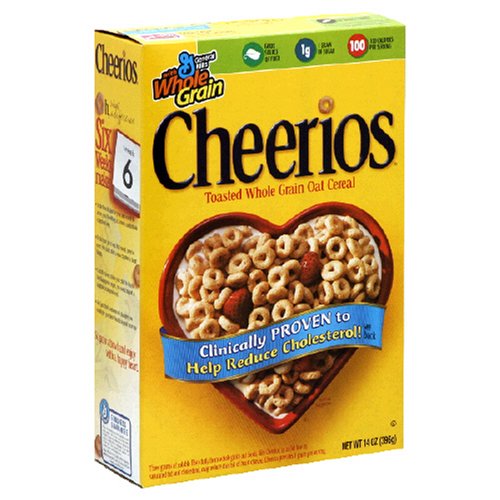 Cheerios Cereal, 14-Ounce Box (Pack of 4)
