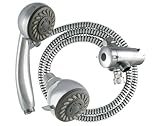 IMAGE OF LDR 520 3020CP 3 Function Massage Shower Kit with Diverter and 60-Inch Hose, Chrome