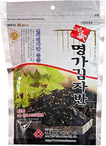 Myeongga Roasted and Seasoned Laver Shred, 2.47 Ounce