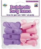 Pipedream Products Bachelorette Party Pecker Whistles, Purple, Pink