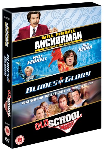 CD-Charts  DVD : Blades Of Glory / Old School / Anchorman