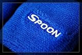 2 Piece Blue Spoon Sports Reservoir Tank Covers jdm Honda S2000 civic del-dol crx