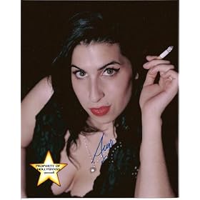 Gorgeous AMY Winehouse Signed Portrait #2