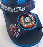 Thomas & Friends Boys Size 5-6 Shoes/sandle, Great for Halloween Costume