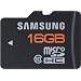 Samsung Micro SD HC 16GB scheda di memoria classe 10 con adattatore SD, 24 mb/s
