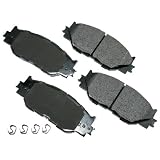 Akebono ACT1178 ProACT Ultra-Premium Ceramic Rear Brake Pad Set For 2006-2008 Lexus... by Akebono