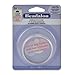 Beadalon German Style Wire, Half Round, Tarnish Resisitant Silver Plated, 20 Gauge, 3-Meters