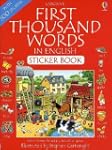 First 1000 Words in English Sticker B...