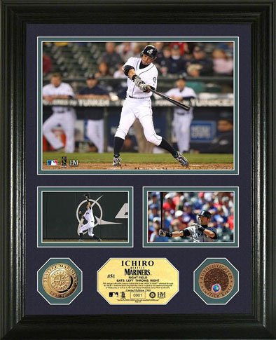 MLB Seattle Mariners Ichiro Infield Dirt Coin 