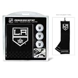 Los Angeles LA Kings Golf Towel with Golf Balls Gift Set