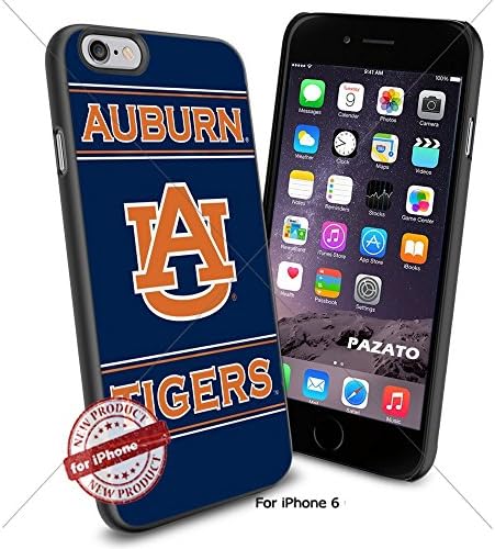 NCAA - Auburn Tigers Iphone 6 Silicone Skin Case Rubber Iphone 6 Case Cover