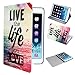 For iPad Mini Case, iPad Mini 1/ 2 /3 Case, LiveTheLife Pattern Premium PU Leather + Painting / Folio / Stand / Protective Skin Case Cover for Apple iPad mini 1/ 2/ 3 (LiveTheLife)