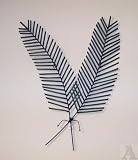 Palm Tree Leaf Wall Art Hanging Decoration