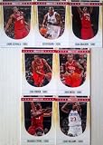 2011-12 Panini Hoops Philadelphia 76er's Team Set 7 Cards - Iguodala, Brand, Turner, Meeks, Young, Williams, and Brackins